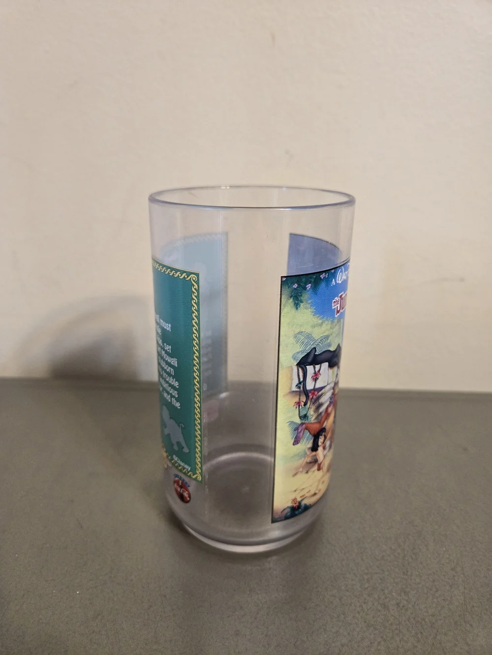 Vintage 1994 Walt Disney Classics Collector's Series The Jungle Book Plastic Cup